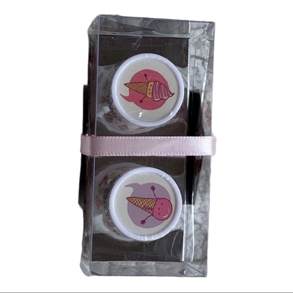 NWT Lipster 2 pc ice cream lip gloss set - Picture 2 of 4